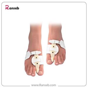 اسپلینت هالوکس والگوس پای راست پاک سمن مدل ABS سایز بزرگ Paksaman ABS Right  Heel Pads Size Large