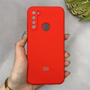 قاب گوشی Redmi Note 8 - Redmi Note 8 2021 شیائومی سیلیکونی اورجینال پاک کنی سورا SORA درجه یک زیربسته قرمز کد 165555