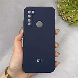 قاب گوشی Redmi Note 8 - Redmi Note 8 2021 شیائومی سیلیکونی اورجینال پاک کنی سورا SORA درجه یک زیربسته سرمه ای کد 165561