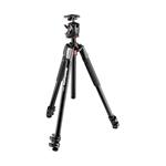 Manfrotto 055 Aluminum 3-Section Tripod Kit with Horizontal Column and Ball Head (MK055XPRO3-BHQ2)