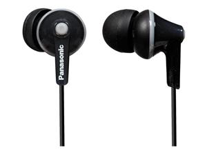 هندزفری هدست هدفون (Panasonic Wired Earphones 3.5 mm Jack Black (RP-HJE125-K