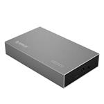 ORICO 3.5 inch USB 3.1 Type C to SATA Hard Disk Drive Enclosure Aluminum Case for 3.5inch HDD [Support UASP] - Grey