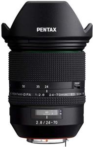 Pentax D FA 24-70mm F2.8ED SDM WR Lens (Black) 