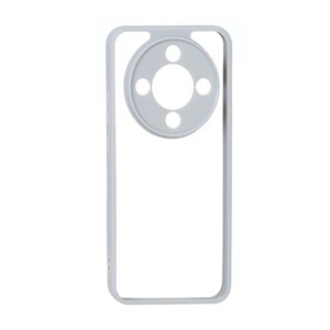 قاب گوشی Honor X9D آنر پشت طلقی شفاف دور سیلیکونی طوسی کد 180098