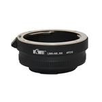 Kiwifotos LMA-NK_NX Lens Mount Adapter For Nikon F and AI Lens to Samsung NX10 NX5 NX100 NX11 NX200 NX20 NX1000 NX300 Camera Mount Adapter