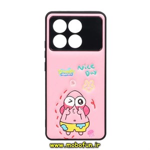قاب گوشی Poco X6 Pro - Redmi K70E شیائومی طرح سیلیکونی چرمی سه بعدی برجسته پاتریک Patrick کد 20548