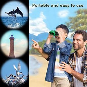 Dreamingbox Compact Shock Proof Binoculars for Kids Best Gifts 