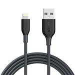 iPhone Charger, Anker Powerline 6ft Lightning Cable, MFi Certified USB Charge/Sync Cord for iPhone Xs/XS Max/XR/X / 8/8 Plus / 7/7 Plus / 6/6 Plus / 5s / iPad, and More (Gray)