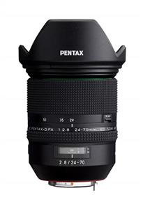 Pentax 1599300 K-1 II Digital Full Frame SLR Camera with HD DFA 24-70 mm Lens - Black 