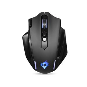 ماوس EagleTec MG001 Ergonomic Wireless Gaming Mouse, LED Backlit Cordless Portable Computer Mouse with 9 Button Programmable and Adjustable 4800 DPI for Windows PC Gamer [New Version]