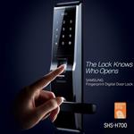 Fingerprint SAMSUNG SHS-5230 (SHS-H700) digital door lock keyless touchpad security EZON + 2pcs of Emergency keys EXPRESS Ship
