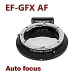 2018 Steelsring Auto Focus AF adapter for Canon EOS EF lens to Fujifilm GFX cameras EF-GFX