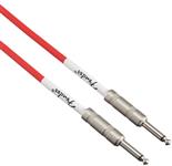 Fender Original Series Instrument Cable for Electric Guitar, Bass Guitar, Electric Mandolin, Pro Audio - Fiesta Red - 10'