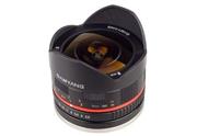 Samyang 8mm F2.8 UMC Fisheye II (Black) Lens for Canon EF-M Mount Compact System Cameras