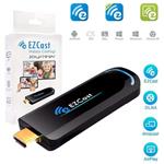 EZCast 2.4G WiFi Display Adapter 1080P HDMI Media Streaming TV Stick Support EZCast App, Airplay, DLNA, MiraCast, EZMirror, and YouTube