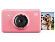 Kodak Mini Shot Wireless Instant Digital Camera & Social Media Portable Photo Printer, LCD Display, Premium Quality Full Color Prints, Compatible w/iOS & Android (Pink)