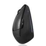 Perixx PERIMICE-713L, Wireless 2.4 GHz Natural Ergonomic Vertical Mouse with Nano Receiver, Power Switch, 6 Buttons Design, 3 Level DPI, Left Handed