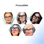 Firmoo Anti-Blue Light Glasses, Oversize Computer Eyewear, Women Square Eyeglass Frame