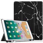 Fintie Case with Built-in Apple Pencil Holder for iPad Air 10.5" (3rd Gen) 2019 Pro 2017 [SlimShell] Ultra Lightweight Standing Protective Cover Auto Wake/Sleep, Marble Black 