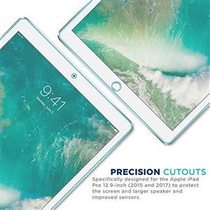 Tech Armor Anti-Glare/Anti-Fingerprint Film Screen Protector for Apple iPad Pro 12.9-inch (2015 and 2017) [2-Pack] 