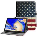 Fintie Case for Samsung Galaxy Tab S4 10.5 2018 Model SM-T830/T835/T837, Multi-Angle Viewing Stand Cover with S Pen Protective Holder Auto Sleep/Wake Feature, US Flag