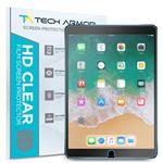 Tech Armor High Definition HD Clear Film Screen Protector Designed for Apple iPad Air 3 (2019), iPad Pro 10.5 inch [NOT Glass] - Full Coverage, Ultra-Thin, Scratch Resistance - [2-Pack]