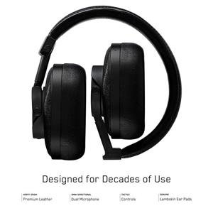 هندزفری هدست هدفون Master & Dynamic MW60 Wireless Premium Leather Over-Ear Headphones with Extended Bluetooth 4.1 Range & 45mm Neodymium Driver