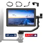 Feelworld Master MA6F 5.5 Inch DSLR Monitor 4K HDMI 8.4V DC in/Out, Full HD 1920x720p LCD Camera Field Monitor Tilt Arm Included