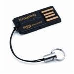 Kingston G2 USB 2.0 microSDHC Flash Memory Card Reader FCR-MRG2 (Black)
