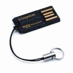 Kingston G2 USB 2.0 microSDHC Flash Memory Card Reader FCR MRG2 Black 