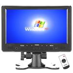 Loncevon- 7 inch Small Portable HDMI VGA HD LCD Computer Monitor for PC Laptop; Raspberry pi 3 Display Screen Monitor ; Video HDMI Monitor- IPS 1024x600 -Build in Speaker, Headphone Jack, Remote