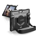 UAG Microsoft Surface Go with Hand Strap & Shoulder Strap Plasma Feather-Light Rugged [Ice] Military Drop Tested Case