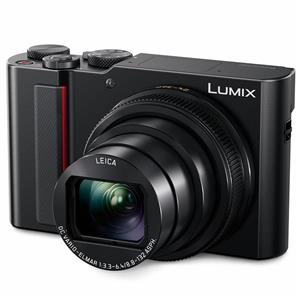 دوربین عکاسی PANASONIC LUMIX ZS200 4K Digital Camera, DC-ZS200K, 20.1 Megapixel 1-Inch Sensor, 15X LEICA DC VARIO-ELMAR Lens, F3.3-6.4 Aperture, HYBRID O.I.S. Stabilization, 3-Inch LCD , DC-ZS200K (Black)