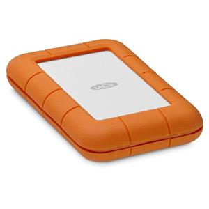 LaCie Rugged Thunderbolt USB-C 500GB SSD Solid State Drive Portable – USB 3.0 compatible, Drop Shock Dust Water Resistant, Mac and PC Computer Desktop Workstation Laptop, 1 Month Adobe CC (STFS500400)