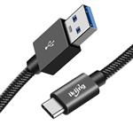 Micro USB Type C Cable - ikling USB A 3.0 to USB C Cable PET Braided Fast Charger Power and Data Transfer Cord for Samsung Galaxy S9 S8 Note 8, LG V30 G6 G5, Pixel, Nintendo Switch, OnePlus (3.3ft)