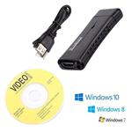 Paddsun Mini Portable USB 2.0 Port HDMI 1080P HD 60fps Video Capture Card for Windows XP/Vista / 7/8 / 10