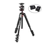 Manfrotto MK190XPRO4-BHQ2 Aluminum Tripod with XPRO Ball Head and 200PL QR Plate Includes Two ZAYKiR Quick Release Plates