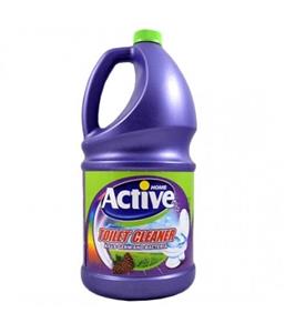 جرم گیر بنفش اکتیو حجم 4 لیتری Active Toilet Cleaner Purple 4L