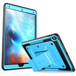 i-Blason Case Compatible with Apple iPad Pro 10.5 2017 release, Armorbox [Heavy Duty] Full-body Protective Kickstand Case with Built-in Screen Protector, Not fit iPad Pro 10.5 2018(Blue)