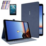 Mignova Galaxy Tab A 8.0 Case - Ultra-Thin case (with Automatic Wake/Sleep Function) for Samsung Galaxy Tab A 8.0 SM-P205/P200 + Screen Protector and Stylus (Blue)