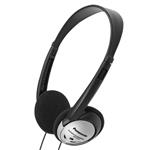 (Panasonic Headphones On-Ear Lightweight with XBS RP-HT21 (Black & Silver