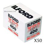 Ilford Ilford XP-2 Super Sharp, Fine Grain, Black and White Professional Film ISO 400, 35mm, 36 Exposures, ProPack (50)