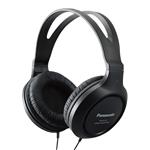 (Panasonic Headphones RP-HT161-K Full-Sized Over-the-Ear Lightweight Long-Corded (Black