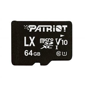 Patriot Memory 64GB V10 Micro SD Card SDXC for Cameras, Phones, Tablets - PSF64GLX1MCX 