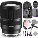 Tamron 17-28mm f/2.8 Di III RXD Lens for Sony E w/Advanced Photo & Travel Bundle