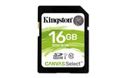 Kingston Canvas Select 16GB SDHC Class 10 SD Memory Card UHS-I 80MB/s R Flash Memory Card (SDS/16GB)