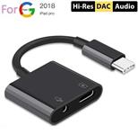 Type-C/USB-C Headphone Adapter USB C/Type C to 3.5mm Aux Audio Headphone Charger and Music Headphone Audio and Support Call Volume Control Adapter Pixel 2/2XL/3/3XL Esential and so on Type c Products