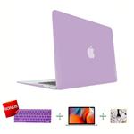 MacBook Case,Laptop Case,Plastic Hard Case,Only Compatible for MacBook 12 Inches Retina Display(A1534) with Keyboard Cover,Screen Protector,Cleaning Brush (Purple)