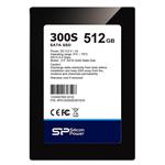 Silicon Power 512GB 300S Industrial 2.5" SATA III Solid State Drive, Powered by Toshiba MLC NAND (SP512GISSD301SV0)