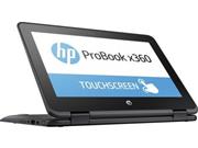HP X360 ProBook G1 11.6-inch Touchscreen 2-in-1 Convertible Laptop PC (Intel Dual Core N3350 1.1GHz, 4GB RAM, 128GB SSD, HDMI, Bluetooth, Webcam, WiFi, Windows 10 Professional) Black